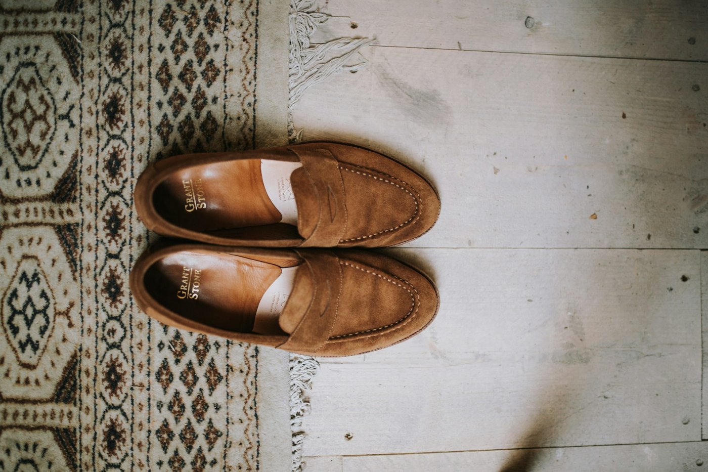 Premium suede loafers — vapor-phase protection suits leather and suede export goods